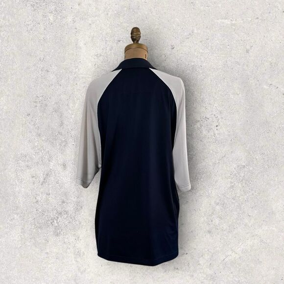 Antigua Ryder Cup Tournament Men's Navy and White Golf Shirt Size Large - Picture 3 of 11